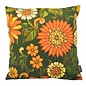 Retro Lou Flowers Kussenhoes | 45x45 cm | Katoen/Polyester