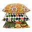 Retro Lou Flowers Kussenhoes | 45x45 cm | Katoen/Polyester
