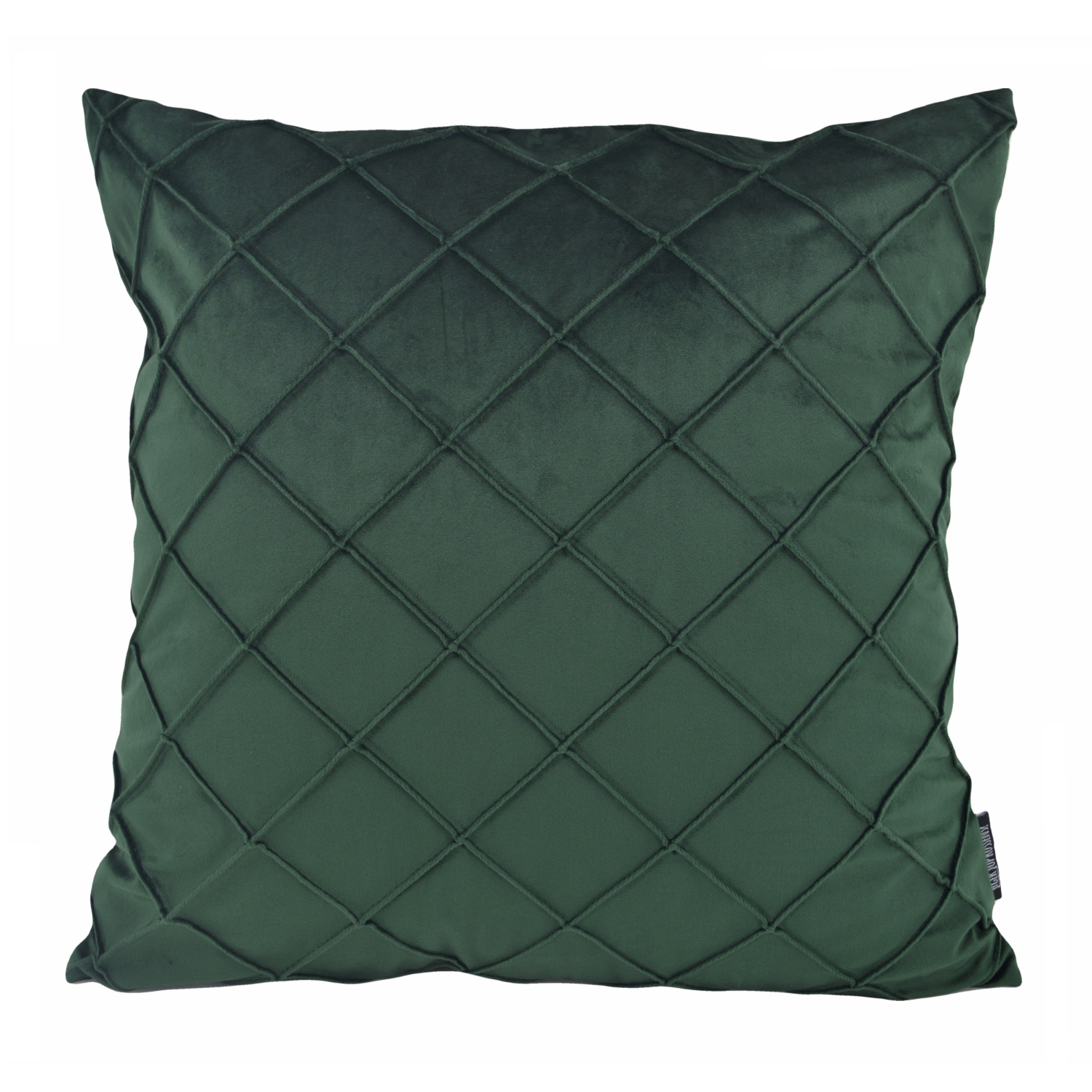 Velvet Cross Intens Groen 45 X 45 Cm Kussenhoes Velvetpolyester Gek Op Kussens