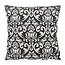 Barok Zwart/Wit Kussenhoes | 45x45 cm | Katoen/Polyester