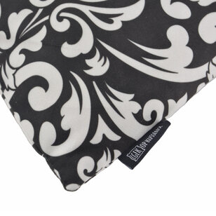 Barok Zwart/Wit Kussenhoes | 45x45 cm | Katoen/Polyester