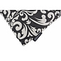 Barok Zwart/Wit Kussenhoes | 45x45 cm | Katoen/Polyester