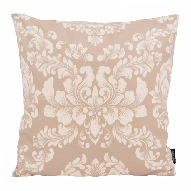 Barok Beige/Roze  | 45 x 45 cm | Kussenhoes | Katoen/Polyester