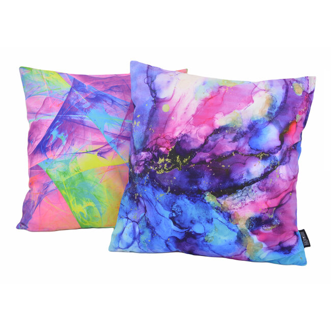 Color Explosion #1 Kussenhoes | 45x45 cm | Katoen/Polyester