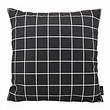 Vierkantjes Zwart/Wit Kussenhoes | 45x45 cm | Katoen/Polyester