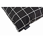 Vierkantjes Zwart/Wit Kussenhoes | 45x45 cm | Katoen/Polyester