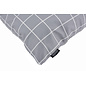 Vierkantjes Grijs/Wit Kussenhoes | 45x45 cm | Katoen/Polyester