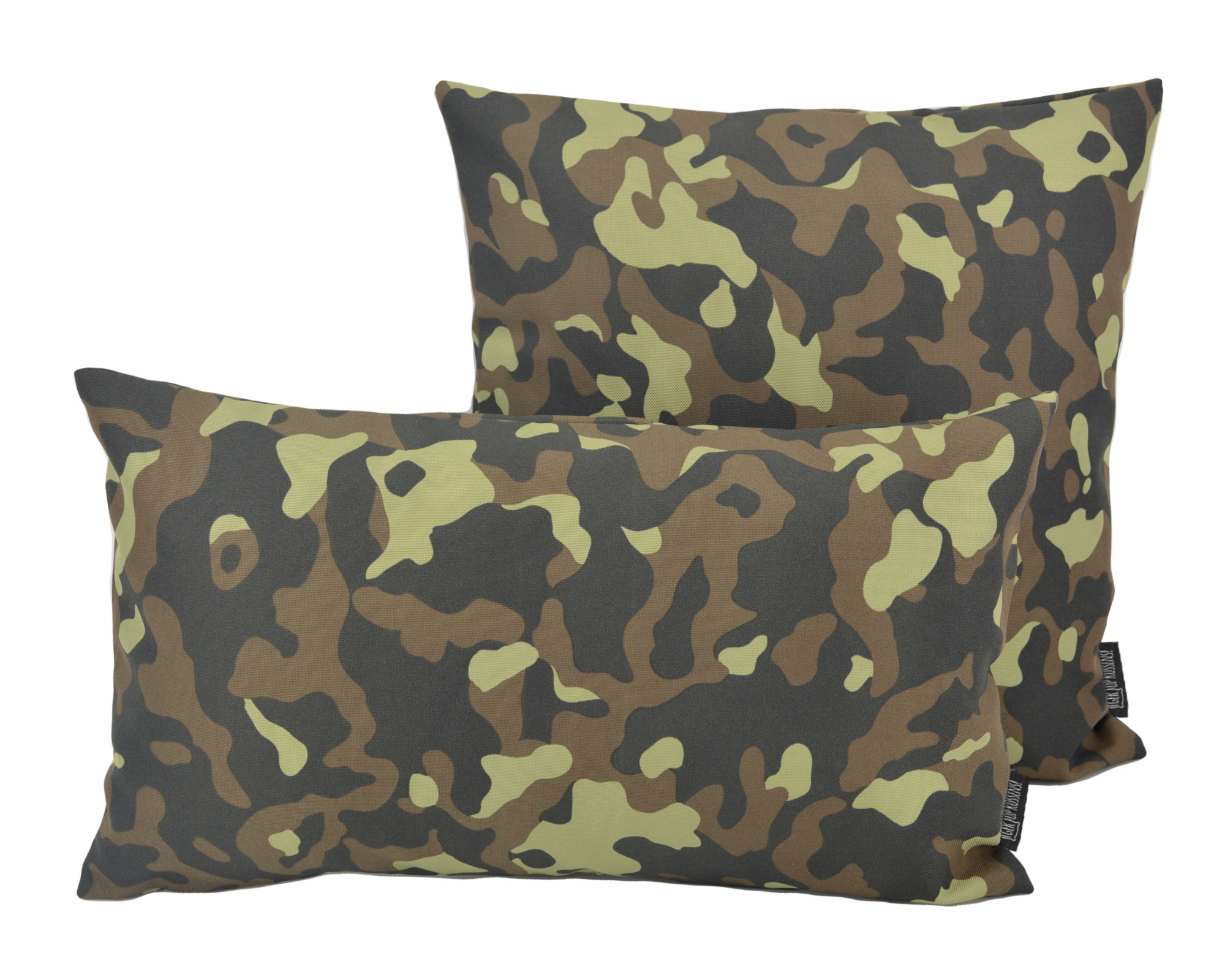 Klas eenzaam katoen Camouflage / Army - Outdoor | 30 x 50 cm | Kussenhoes | Polyester/PU | Gek  op kussens!