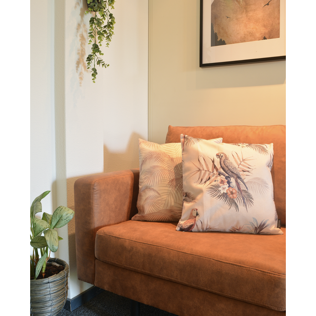 Macaw Tropical | 45 x 45 cm | Kussenhoes | Katoen/Linnen