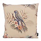 Macaw Tropical Kissenbezug | 45x45 cm | Baumwolle/Leinen