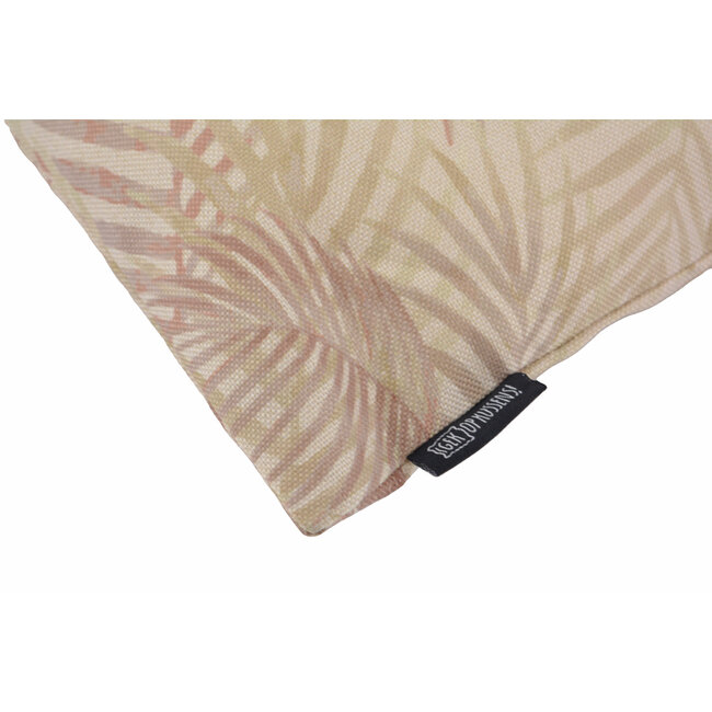 Palm Leaves Kissenbezug | 45x45 cm | Baumwolle/Leinen