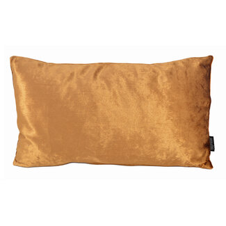 Gek op kussens! Velvet Shine Brons | 30 x 50 cm | Kussenhoes | Velvet/Polyester