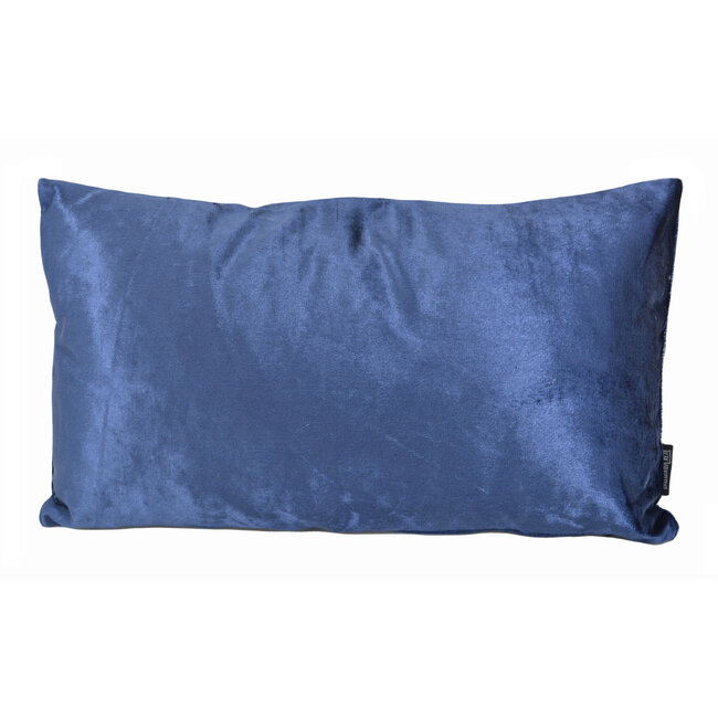 Velvet Shine Blauw | 30 x 50 cm | Kussenhoes | Velvet/Polyester