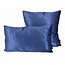 Velvet Shine Blauw Kussenhoes | 30x50 cm | Velvet/Polyester