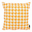 Pied-de-Poule Oranje - Outdoor Kussenhoes | 45x45 cm | Katoen