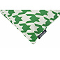 Pied-de-Poule Donkergroen - Outdoor Kussenhoes | 45x45 cm | Katoen