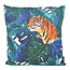 Gek op kussens! Green Leopard - Outdoor | 45 x 45 cm | Kussenhoes | Katoen