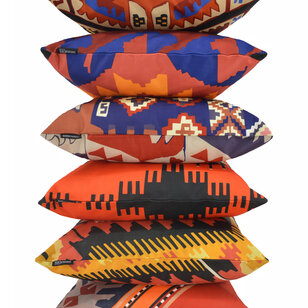 Kelim Print #3 - Outdoor Kussenhoes | 45x45 cm | Katoen