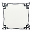 White & Black Greek Key - Outdoor Kussenhoes | 45x45 cm | Katoen