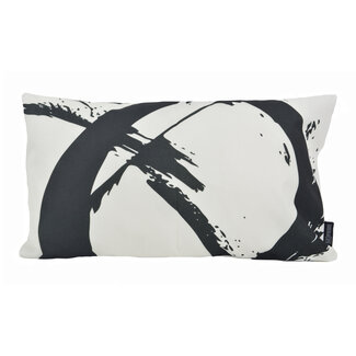 Gek op kussens! Paint Lines #1 - Outdoor Kussenhoes | 30x50 cm | Katoen