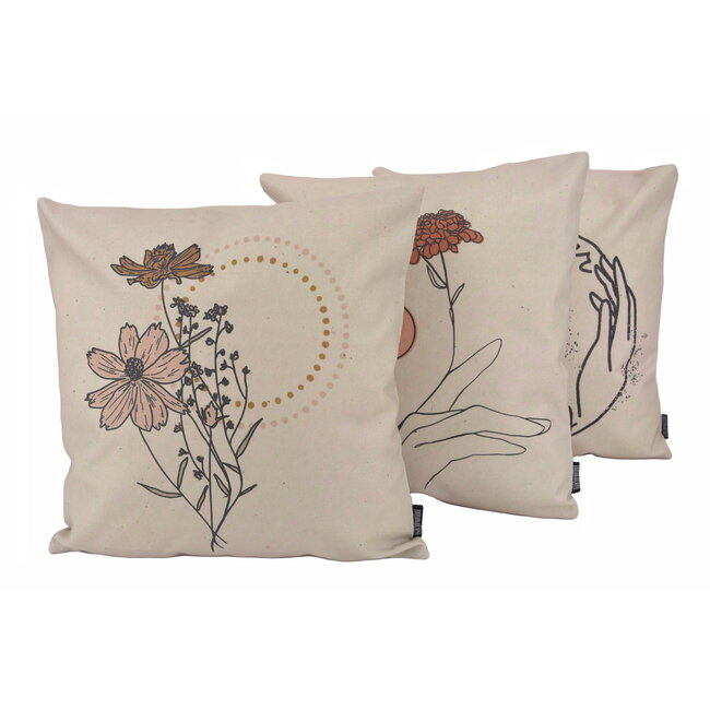 Stronger Together - Outdoor Kussenhoes | 45x45 cm | Katoen