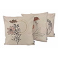 Face Flower - Outdoor Kussenhoes | 45x45 cm | Katoen