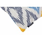 Diamond Geel/Blauw - Outdoor Kussenhoes | 45x45 cm | Katoen