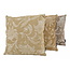 Lena Leafs Beige | 45 x 45 cm | Kussenhoes | Katoen/Polyester