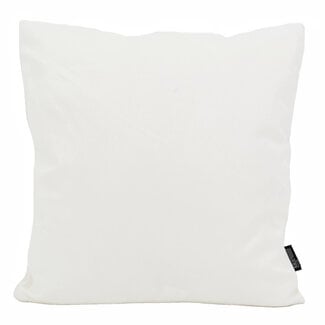 Gek op kussens! Lona Soft Wit | 45 x 45 cm | Kussenhoes | Katoen