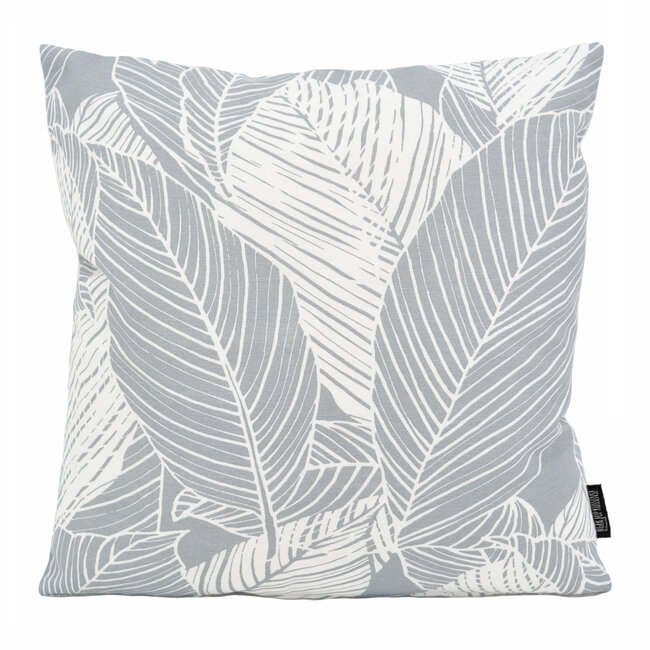 Jungle Grijs | 45 x 45 cm | Kussenhoes | Katoen/Polyester