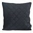 NOVÉE French Velvet Schwarz Kissenbezug | 45x45 cm | Samt/Polyester