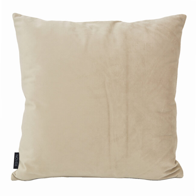 French Velvet Beige | 45 x 45 cm | Kussenhoes | Velvet/Polyester