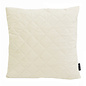 French Velvet Crème Kissenbezug | 45x45 cm | Samt/Polyester