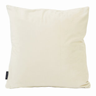 French Velvet Crème Kissenbezug | 45x45 cm | Samt/Polyester