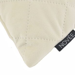 French Velvet Creme Kussenhoes | 45x45 cm | Velvet/Polyester