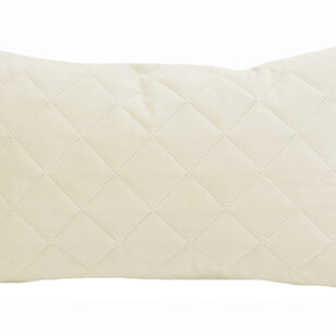 French Velvet Creme Kussenhoes | 30x50 cm | Velvet/Polyester