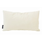 French Velvet Creme Kussenhoes | 30x50 cm | Velvet/Polyester