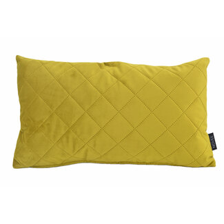 NOVÉE French Velvet Senf Kissenbezug | 30x50 cm | Samt/Polyester