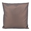 Metallic Matte Bronze | 45 x 45 cm | Kussenhoes | PU Leder