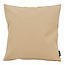 Arizona Beige Kissenbezug | 45x45 cm | PU - Leder