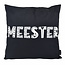 Gek op kussens! Bedankt MEESTER | 45 x 45 cm | Kussenhoes | Katoen/Polyester