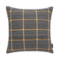 Grey/Orange Woven Kussenhoes | 45x45 cm | Polyester