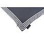 Schwarz/Weiß Rechthoek - Outdoor Kissenbezug | 30x50 cm | Polyester