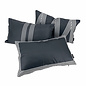 Schwarz/Weiß Rechthoek - Outdoor Kissenbezug | 30x50 cm | Polyester
