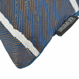 Shania Blauw | 45 x 45 cm | Kussenhoes | Polyester