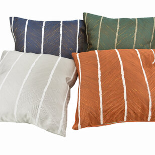 Shania Blauw | 45 x 45 cm | Kussenhoes | Polyester