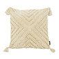 June Boho Ecru Kussenhoes | 45x45 cm | Katoen