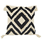 June Boho Black Kussenhoes | 45x45 cm | Katoen