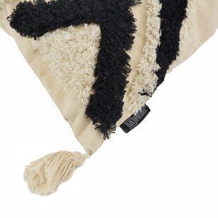June Boho Black Kussenhoes | 45x45 cm | Katoen