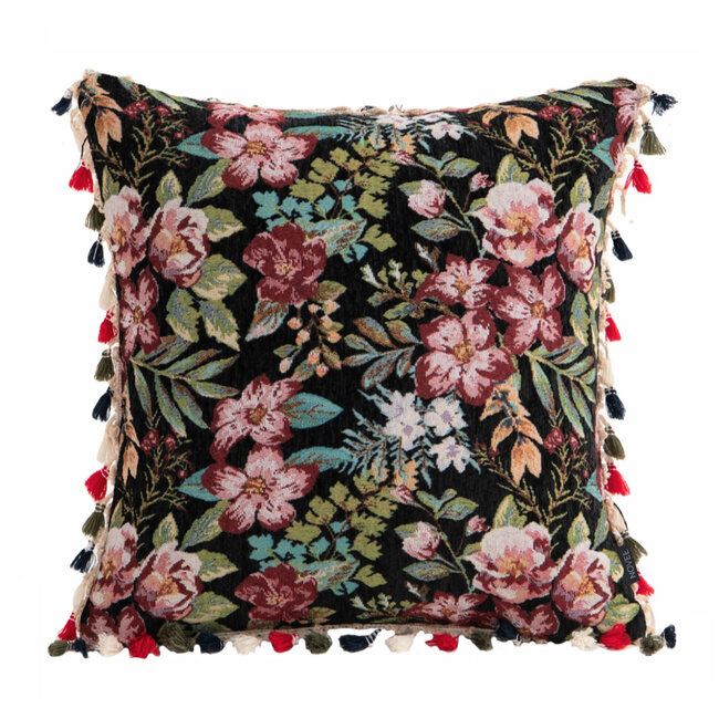 Fringe Vintage Flowers | 45 x 45 cm | Kussenhoes | Katoen/Polyester